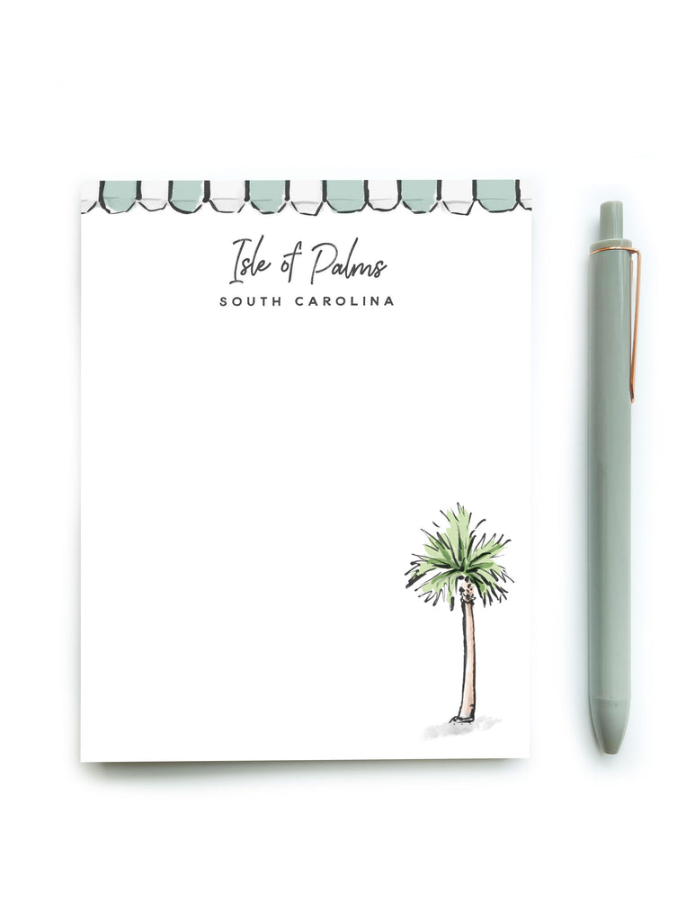 Sherbet Painted Streets - The Isle of Palms Notepad