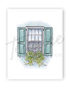 Charleston Flower Box Art Print