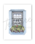 Charleston Flower Box Art Print