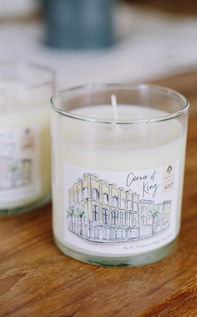 "Corner of King" Candle by Candlefish + Texture Design Co.