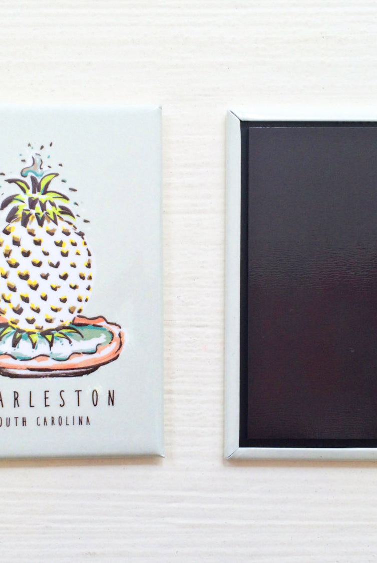 Charleston Pineapple Magnet