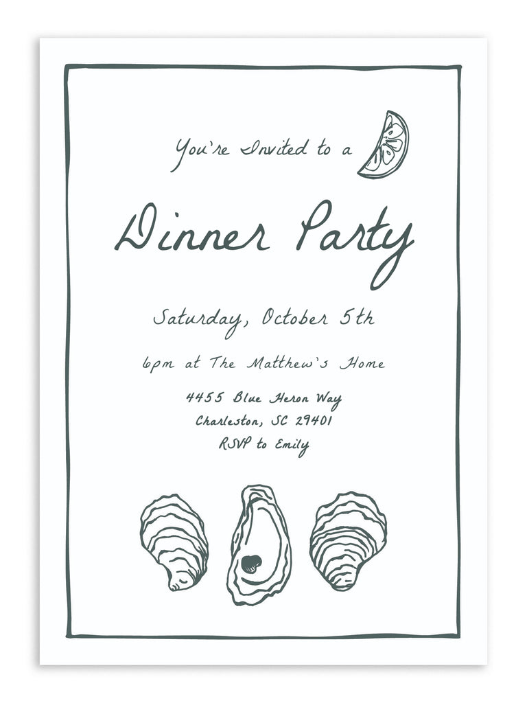 Oyster Celebration Invite [Digital Download]