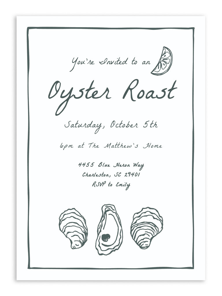 Oyster Celebration Invite [Digital Download]