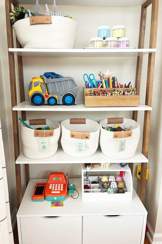 Organizational Hang Tags for Kid Rooms (Downloadable)