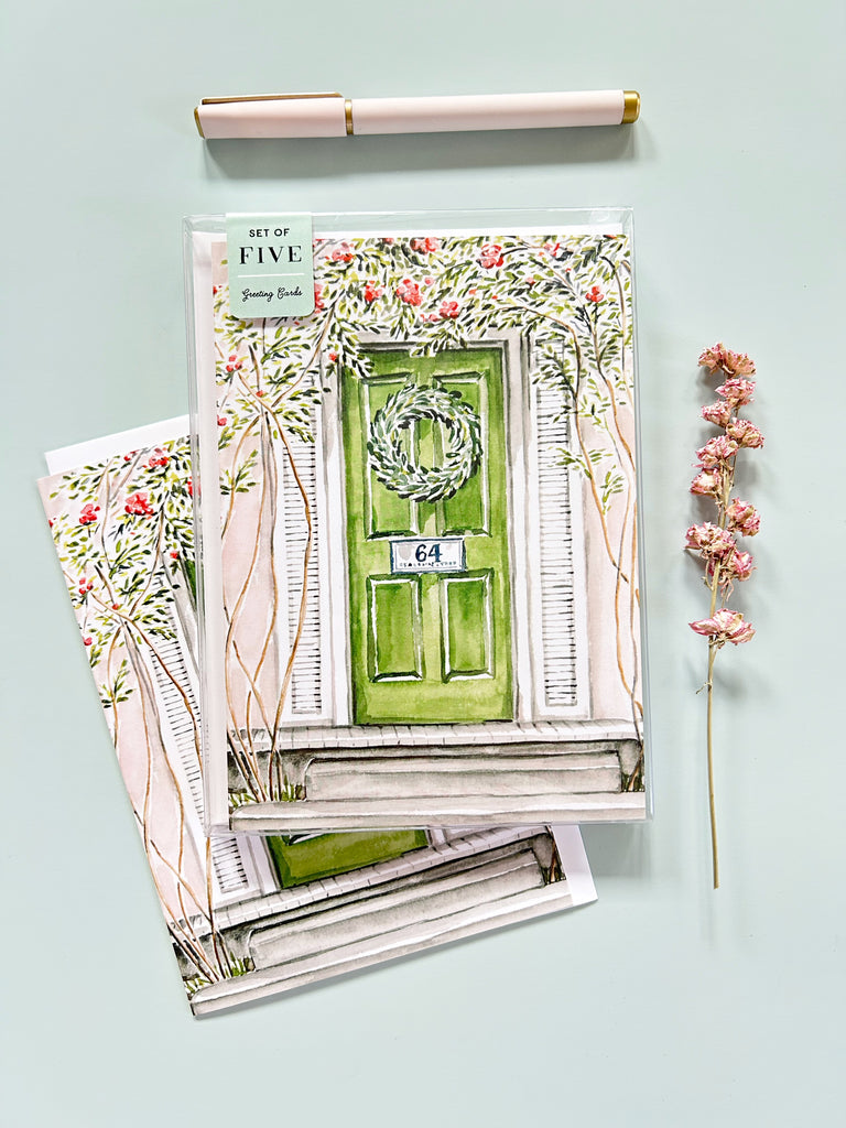 Front Door Greeting Card: House #64