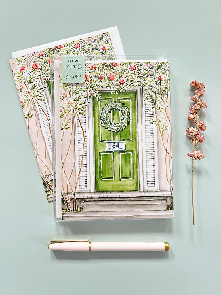 Front Door Greeting Card: House #64