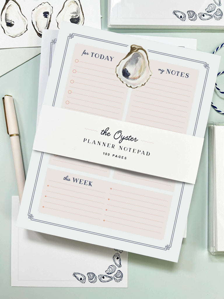 The Oyster Planner Notepad
