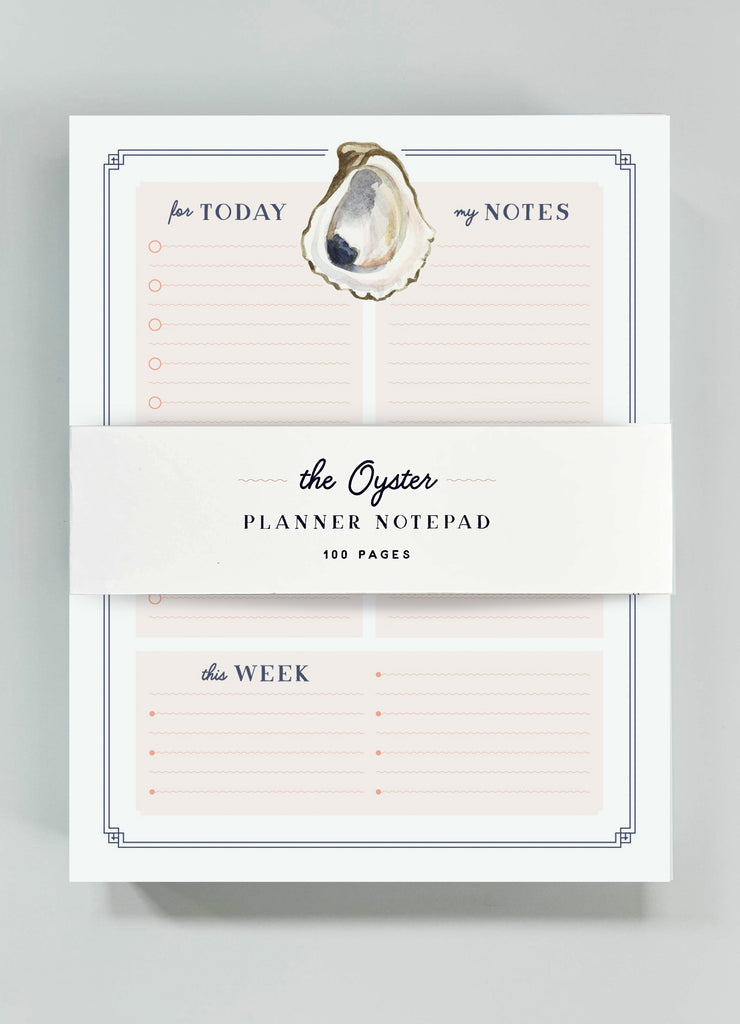 The Oyster Planner Notepad