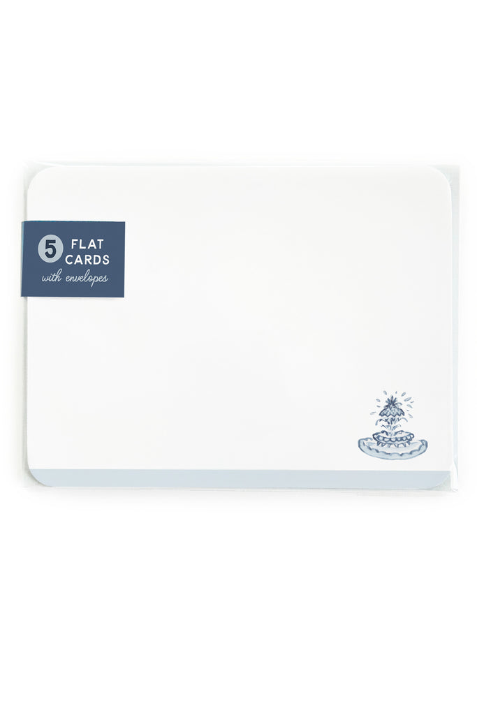 Stationery - The Pineapple Fountain Flat Card