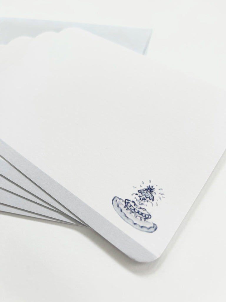 Stationery - The Pineapple Fountain Flat Card
