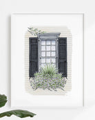 Charleston Flower Box Art Print