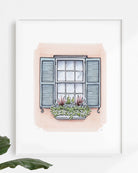 Charleston Flower Box Art Print