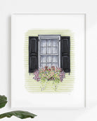 Charleston Flower Box Art Print
