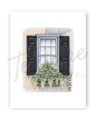 Charleston Flower Box Art Print