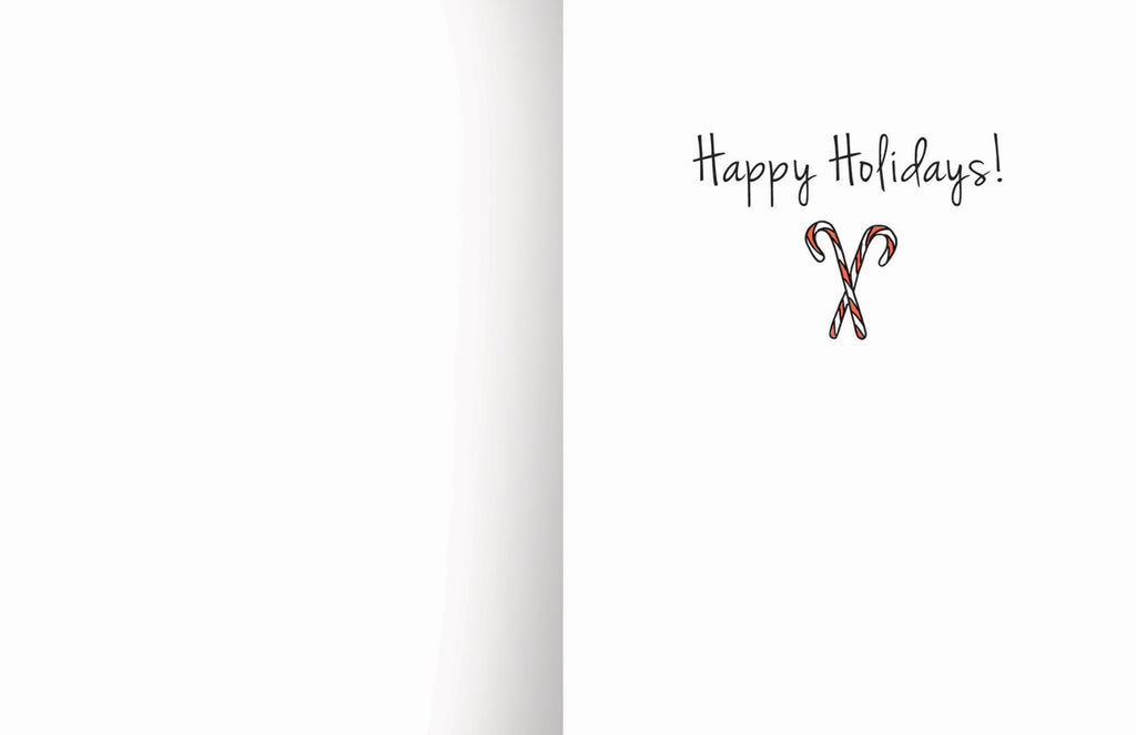 Holiday Greeting Card - Christmas - Main Food Groups