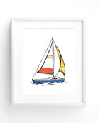 Sailboat Graphic Print