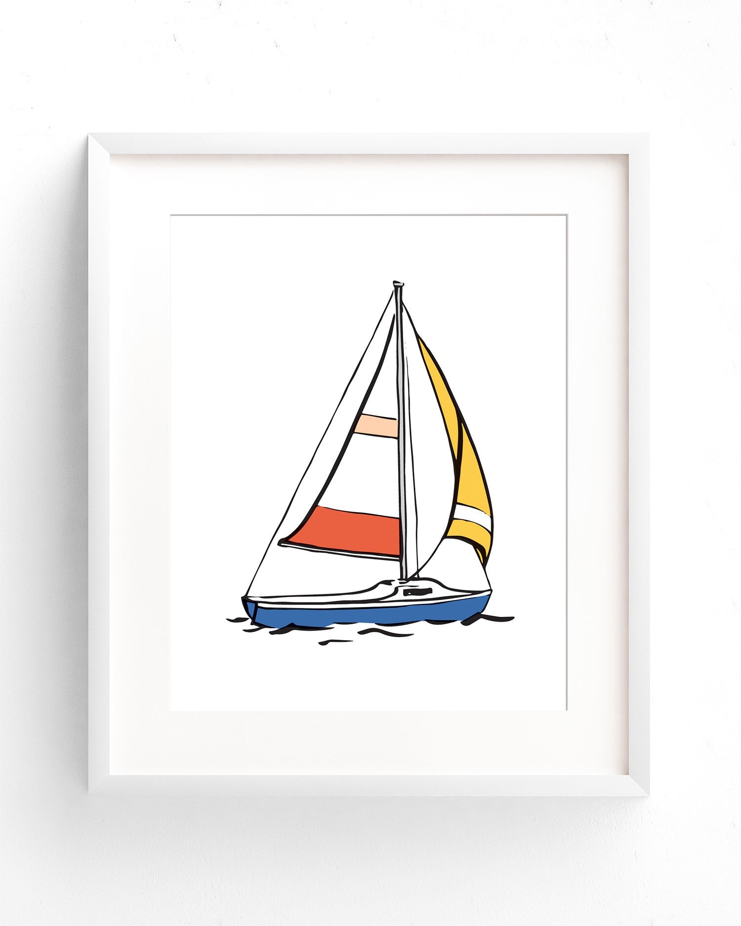 Sailboat Graphic Print