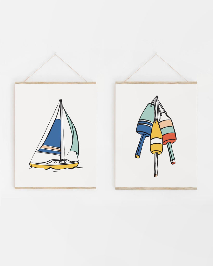 Nautical Nursery Art Prints