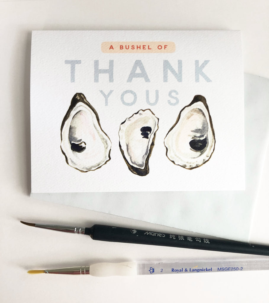 Greeting Card - Bushel of Thank Yous
