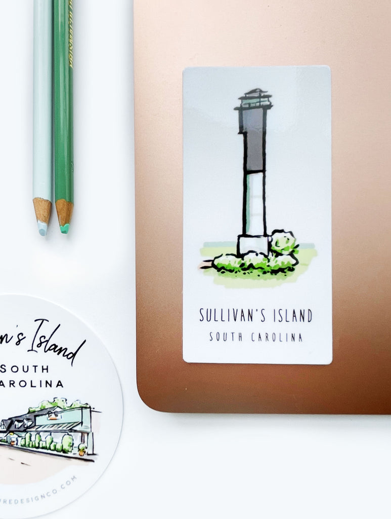 The Sullivan's Island Lighthouse Sticker