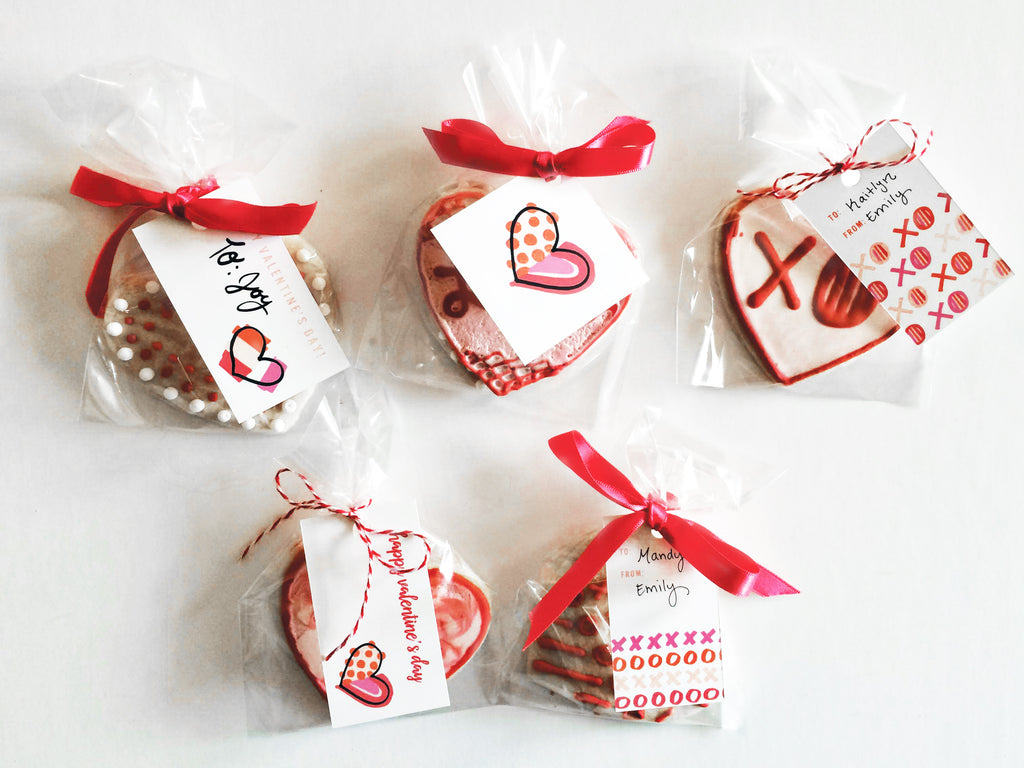 Valentine's Day Gift Tag Downloadable PDF