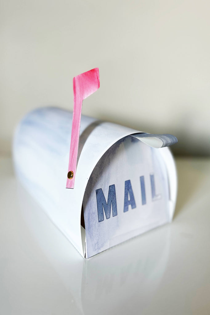 Downloadable Paper Mailbox Craft