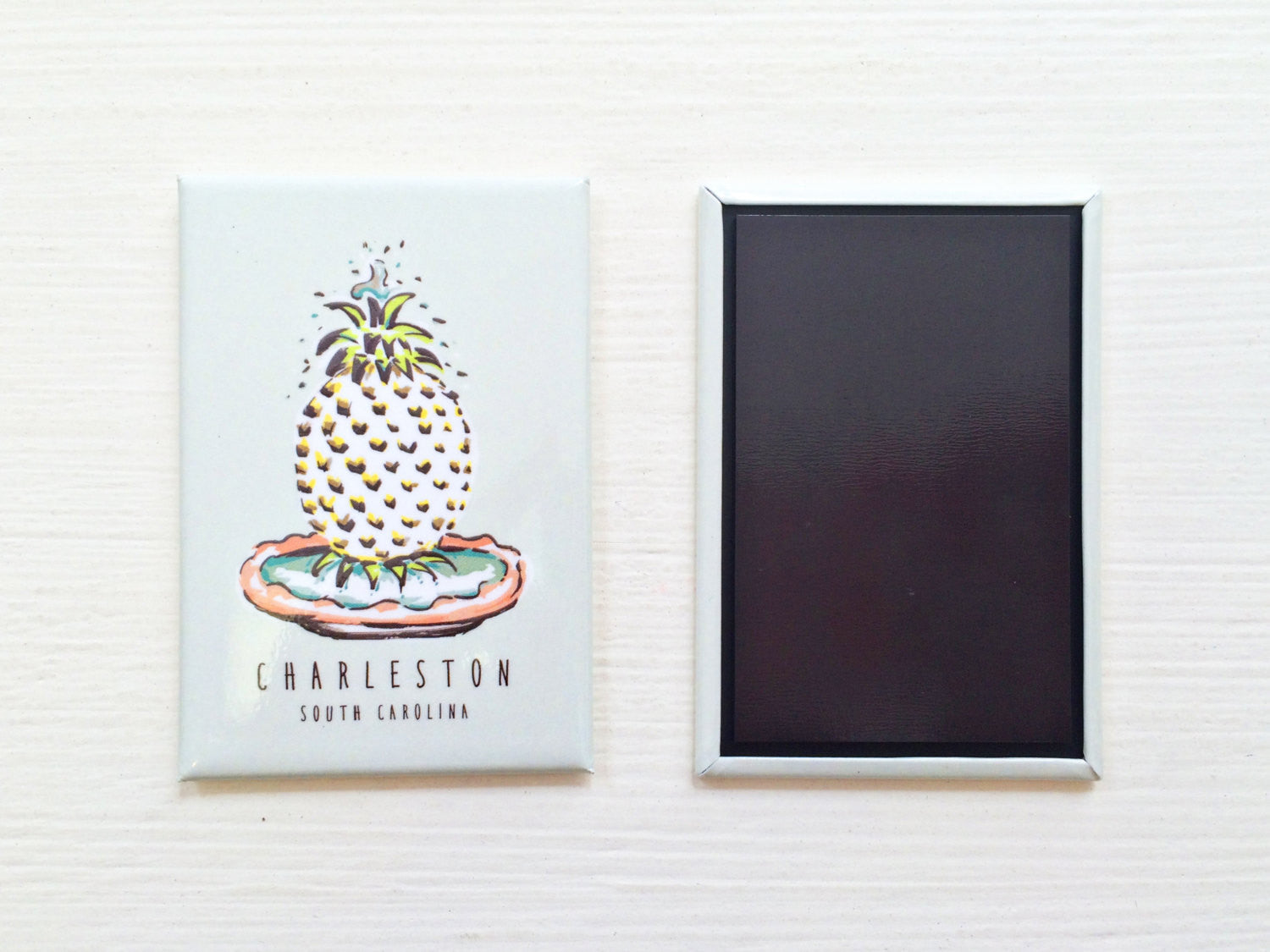 Charleston Pineapple Magnet
